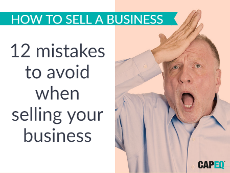 Mistakes to avoid when selling a business