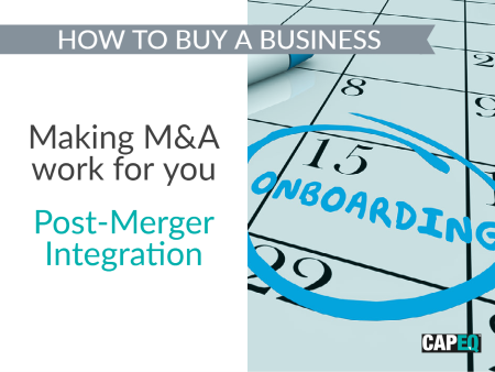 Acquisition success UK - post-merger integration blog