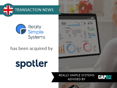 Martech M&A | Spotler acquires Really Simple Systems | CapEQ